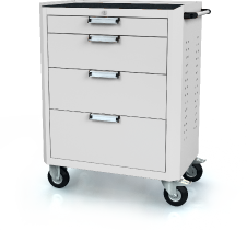 Trolley DVU 968 x 765 x 500 - basic - 4x drawers